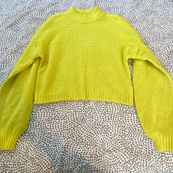 Lulus Cropped Sweater (very soft!) - Picture 6 of 10